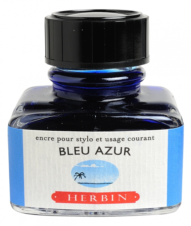 13012T Bleu Azur 30ml Fountain Pen Ink
