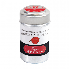 20122T_Fountain Pen Ink Cartridges - Rouge Caroubier (Carob Seed Red)