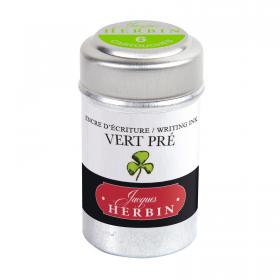 20131T_Fountain Pen Ink Cartridges - Vert Pre (Green Meadow)