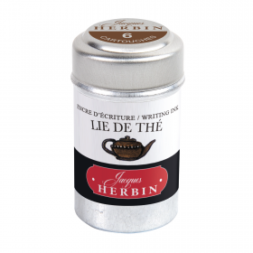 20144T_Fountain Pen Ink Cartridges - Lie de The (Brown Tea)
