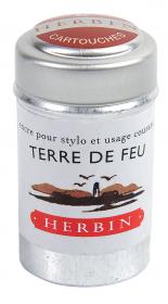 20147T Fountain Pen Inks Cartridges - Terre de Feu