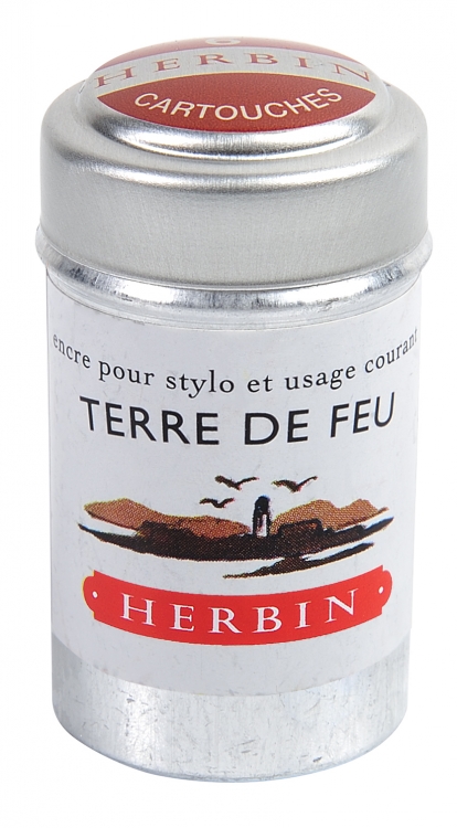 20147T Fountain Pen Inks Cartridges - Terre de Feu