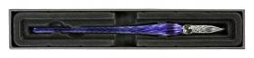 21819T Bleu Nuit Twisted Glass Pen 2