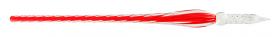 21822T Rouge Caroubier Twisted Glass Pen