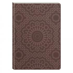 83859 Clairefontaine Zellige Lined Notebook A6 - Leatherette Cover - Taupe