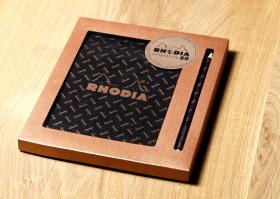 16080 Rhodia 80th Anniversary Gift Box 6 x 8 ¼ - Ambiance #3