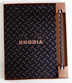 16080 Rhodia 80th Anniversary Gift Box 6 x 8 ¼ - Opened