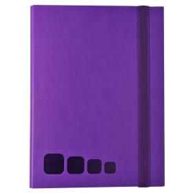 59667 Exacompta Portable Case File Folder - Violet