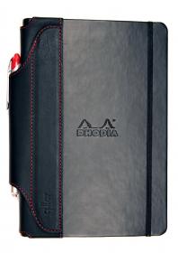 Rhodia with black and red single pen Quiver