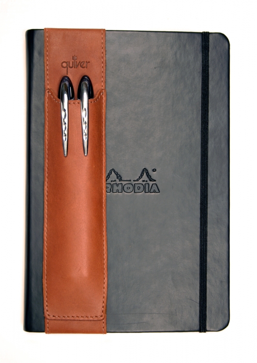 Rhodia with large brown Quiver