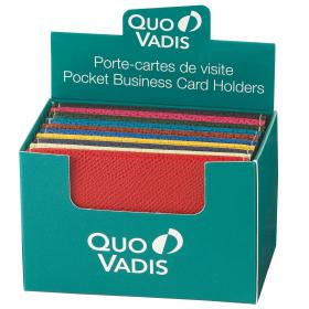 1321 Quo Vadis Business Card Holders - Display