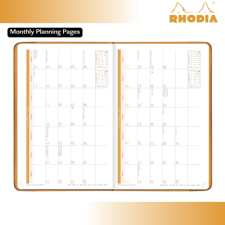 Rhodia Monthly Spread25