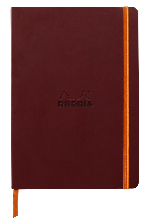 117370C_117436C_Rhodiarama Softcover Notebooks Burgundy_face