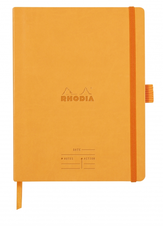 117795C Rhodiarama Meeting Book - Orange