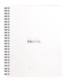 193411 Rhodia Ice Meeting Book - Lined 6 ½  x 8 ¼ 