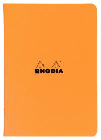 119168 Rhodia Slim Staplebound Notebook - Orange
