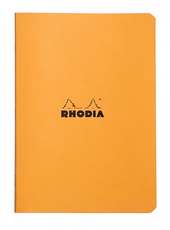 119188C Rhodia Slim Staplebound Notebook - Orange