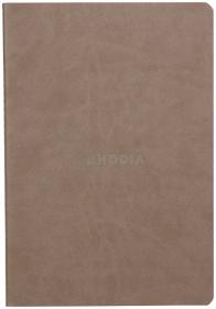 1164/54 Rhodia Rhodiarama Sewn Spine Notebook - Taupe