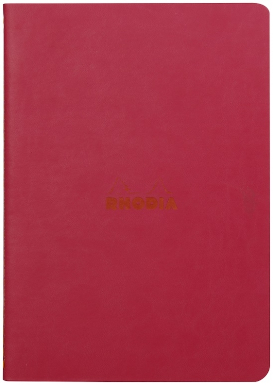 116462C Rhodia Rhodiarama Sewn Spine Notebook - Raspberry