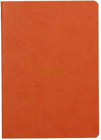 1164/64 Rhodia Rhodiarama Sewn Spine Notebook - Tangerine
