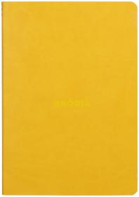 1164/66 Rhodia Rhodiarama Sewn Spine Notebook - Yellow
