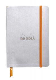 1173/01, 1173/51 Rhodiarama Softcover Notebooks - Silver