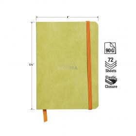 117306C, 117356C Rhodiarama Softcover Notebooks - Measurements