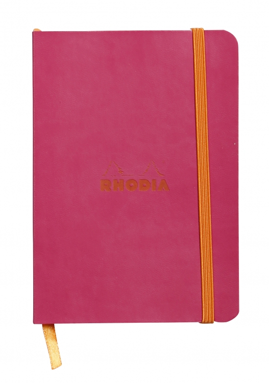 117312C, 117362C Rhodiarama Softcover Notebooks - Rasberry