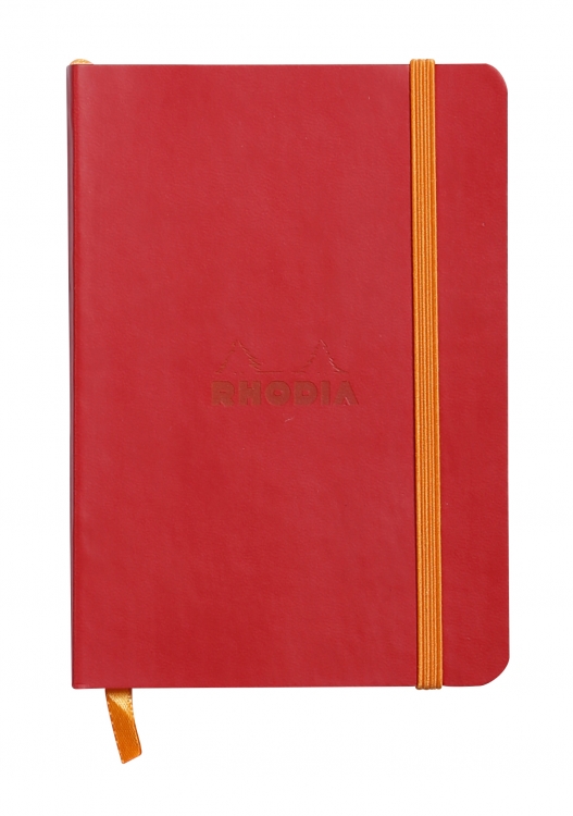 117313C, 117363C Rhodiarama Softcover Notebooks - Poppy