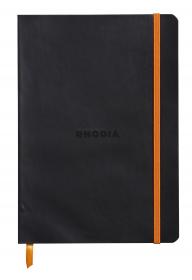 1174/02, 1174/52 Rhodiarama Softcover Notebooks - Black