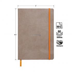 1174/04, 1174/54 Rhodiarama Softcover Notebooks - Measurements