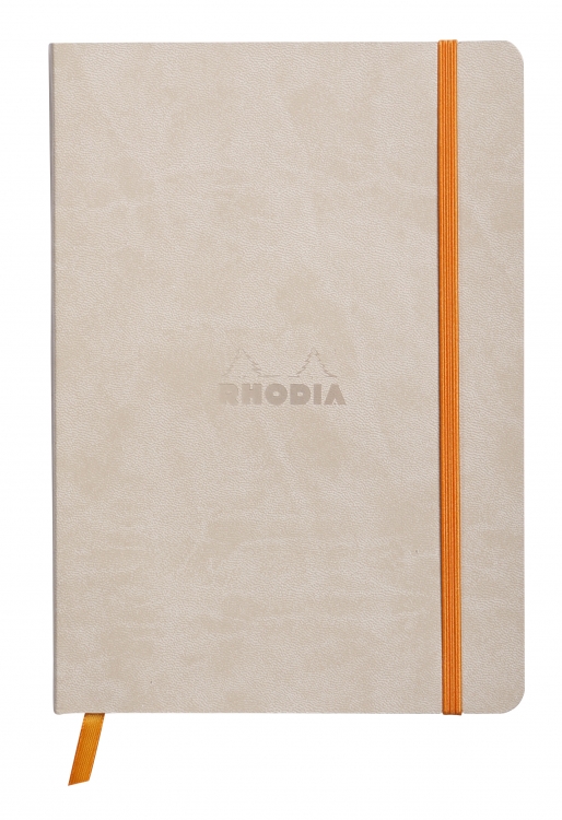 117405C, 117455C Rhodiarama Softcover Notebooks - Beige