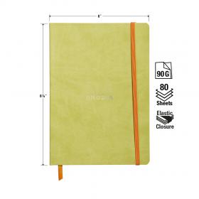 117406C, 117456C Rhodiarama Softcover Notebooks - Measurements