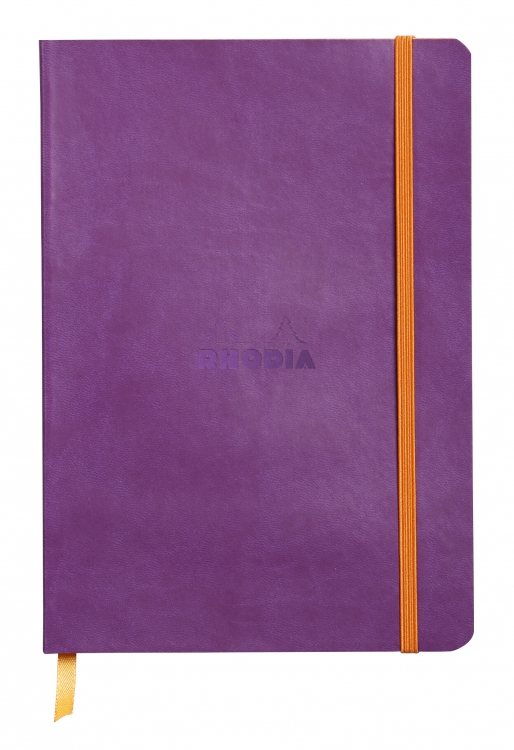 117410C, 117460C Rhodiarama Softcover Notebooks - Purple