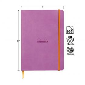 117411C, 117461C Rhodiarama Softcover Notebooks - Measurements