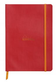 117413C, 117463C Rhodiarama Softcover Notebooks - Poppy
