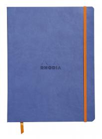 117508C, 117558C Rhodiarama Softcover Notebooks - Sapphire