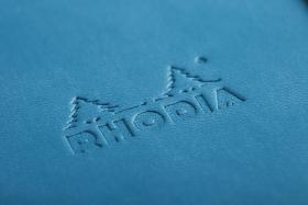 Rhodia Rhodiarama Hardcover Notebooks - Turquiose Detail