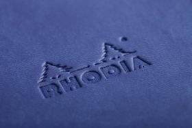 Rhodia Rhodiarama Hardcover Notebooks - Sapphire Detail