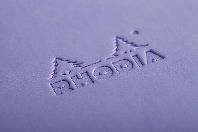 Rhodia Rhodiarama Hardcover Notebooks - Iris Detail