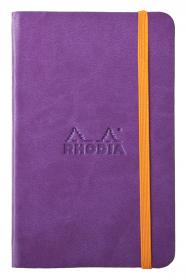 118630C, 118650C Rhodiarama Hardcover Notebooks - Purple