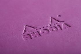 Rhodia Rhodiarama Hardcover Notebooks - Lilac Detail
