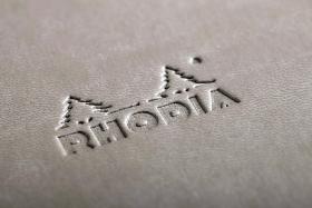 Rhodia Rhodiarama Hardcover Notebooks - Beige Detail