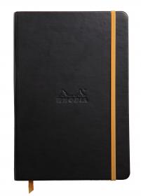 118742C Rhodiarama Hardcover Notebook - Black