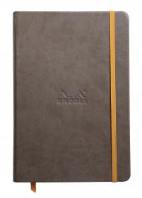 118743C Rhodiarama Hardcover Notebook - Chocolate