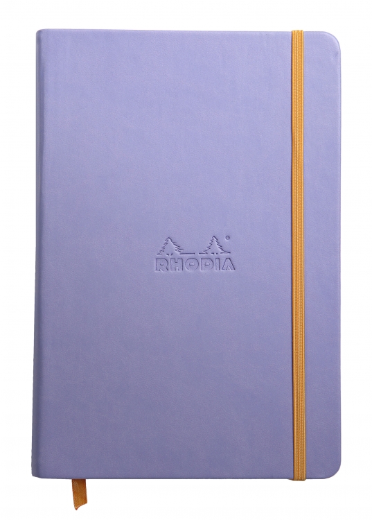 118749C Rhodiarama Hardcover Notebook - Iris