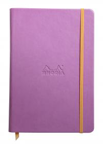 118751C Rhodiarama Hardcover Notebooks - Lilac