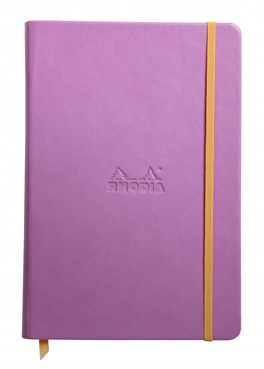 118751C Rhodiarama Hardcover Notebooks - Lilac
