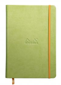 118746C Rhodiarama Hardcover Notebook - Anise