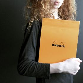 Rhodia_Staplebound_Notepad_Orange_Large